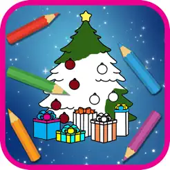 Icône de l'application de coloriage de Noël