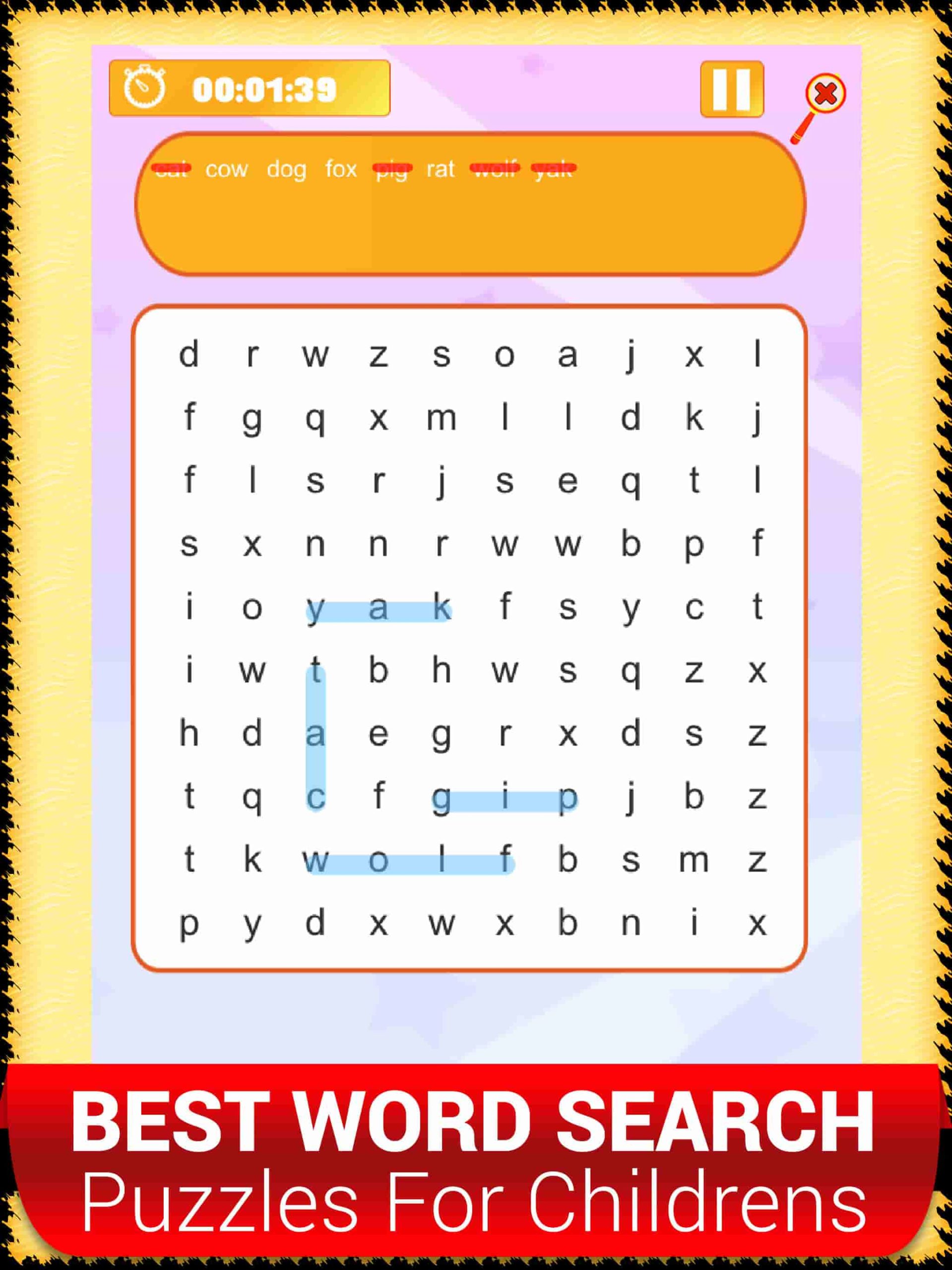 Word Search Games Online