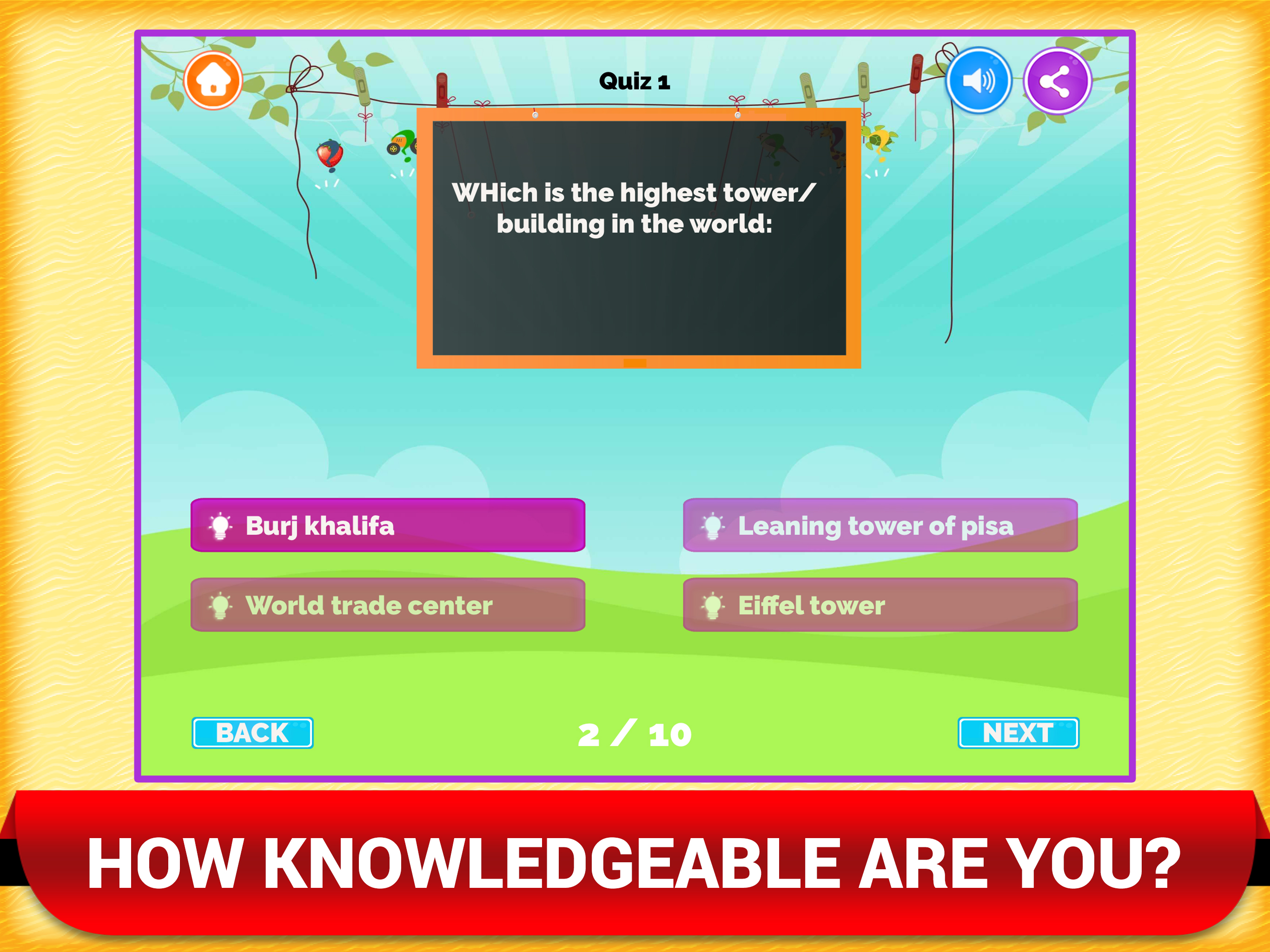 Knowledge Kids App