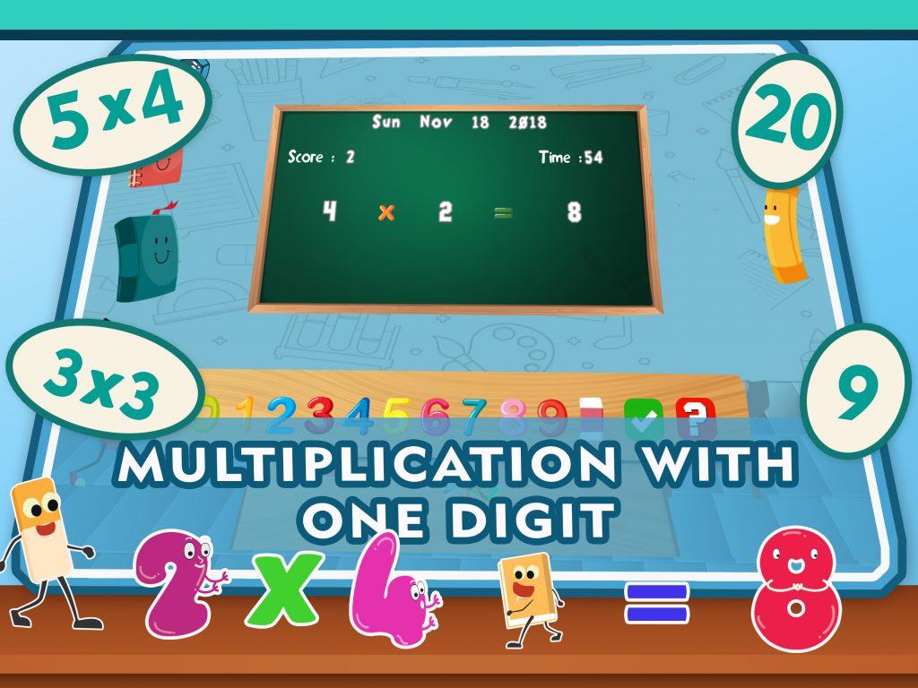 Free Multiplication Apps Bundle for Kids