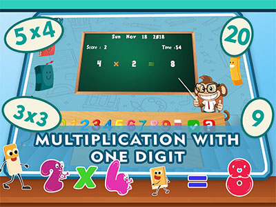 juego de multiplicación