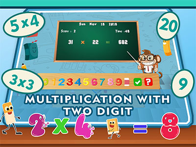 juego de multiplicación