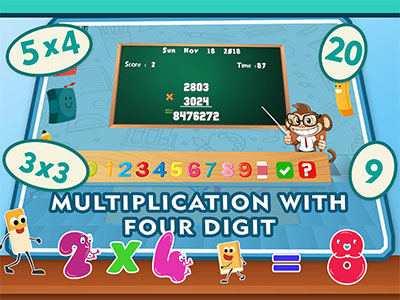 juego de multiplicación