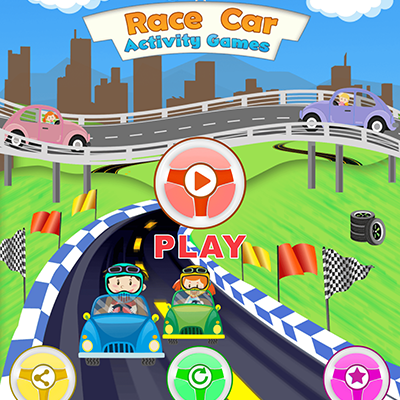 race car games for kids  cars games for preschoolers