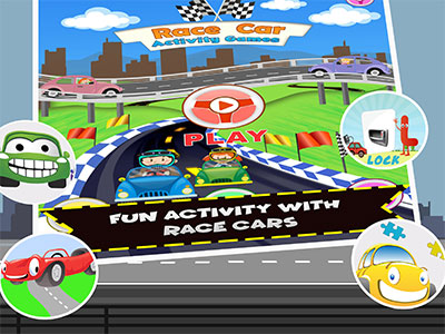 race car games for kids