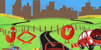 Alphabet Car Games Online for Kids - ABC Car Game