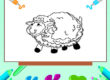 animal coloring game