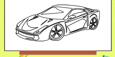 Online Car Coloring Game For Kids The Learning Apps
