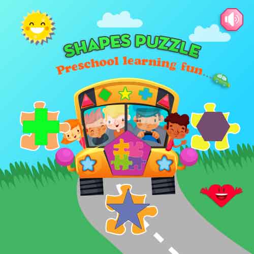 Online Shapes Puzzle Game For Kids The Learning Apps
