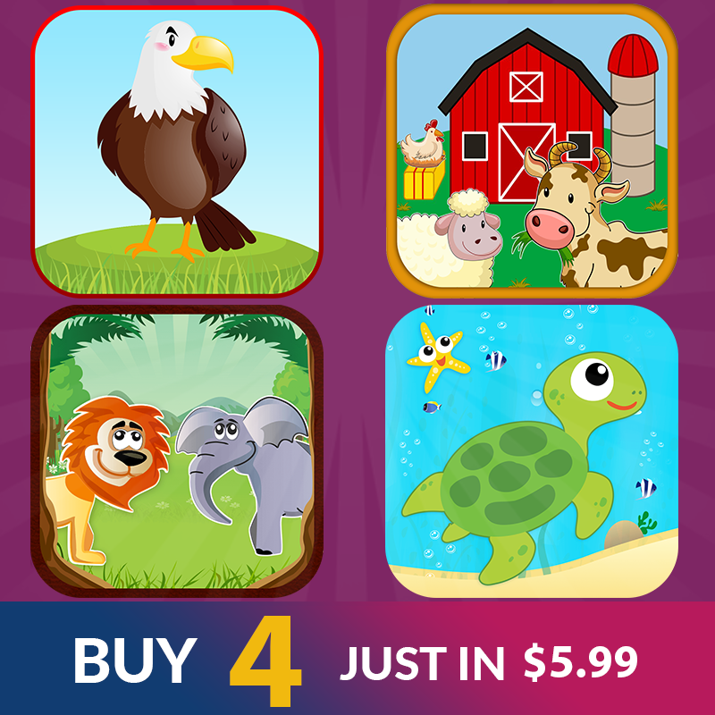 Animal Learning Apps - Best Apps for children | Educational apps for kids