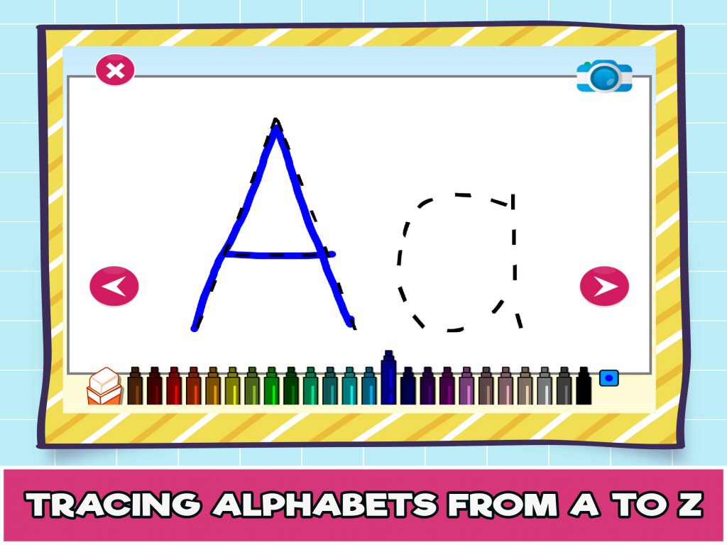 Free Online Alphabet Tracing Game for Kids - The Learning Apps