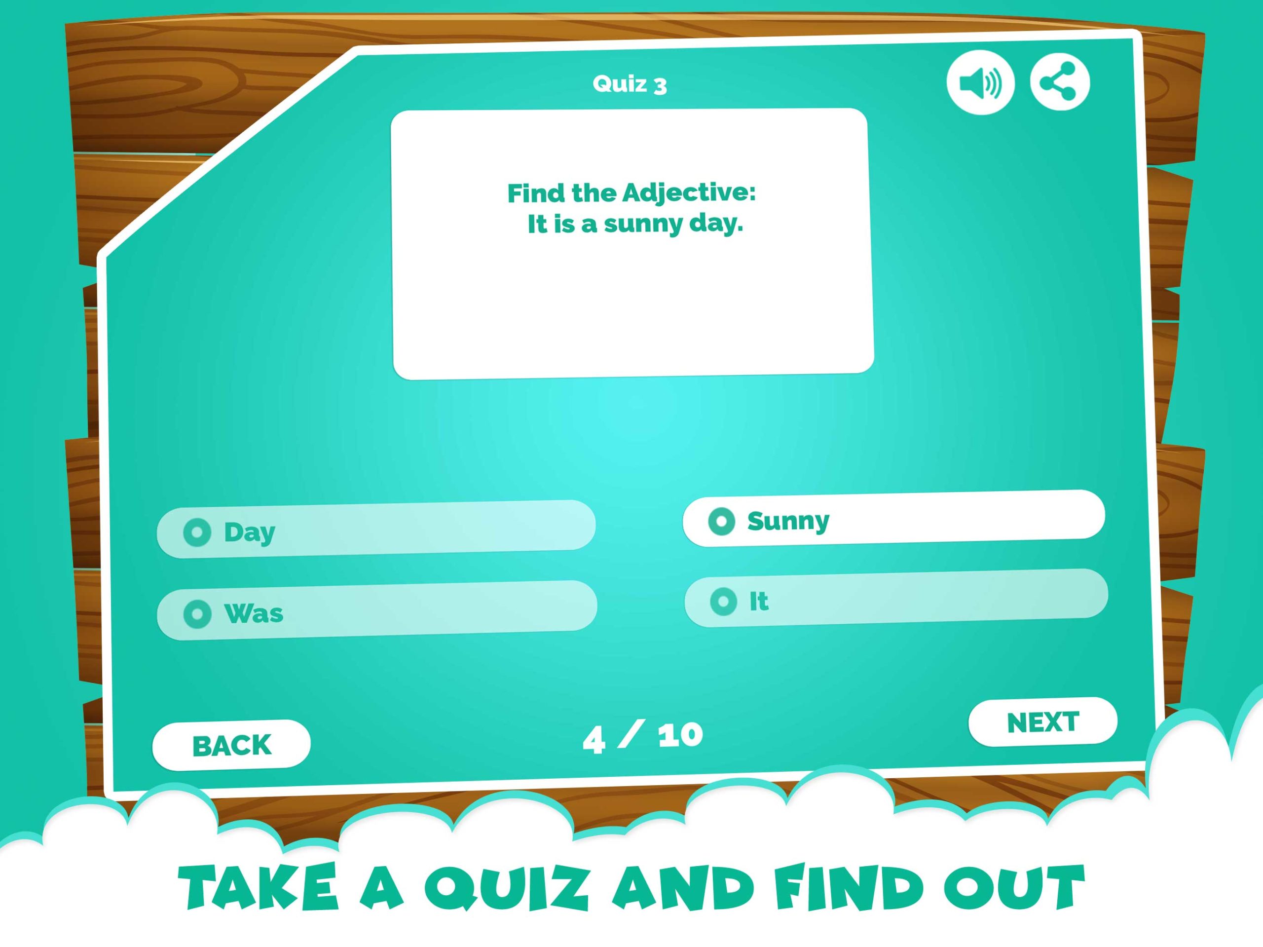 Englisches Grammatik-Spiele-Quiz