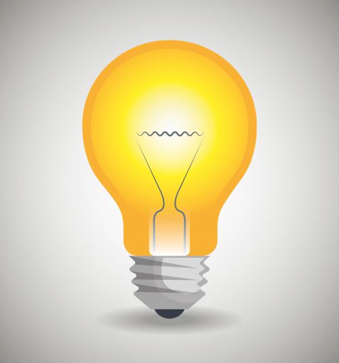bulb icon design