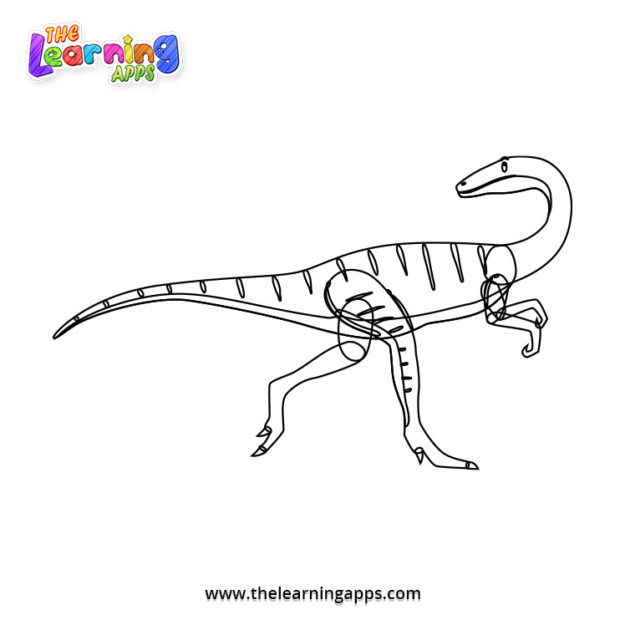 Coelophysis-Coloring-Worksheet