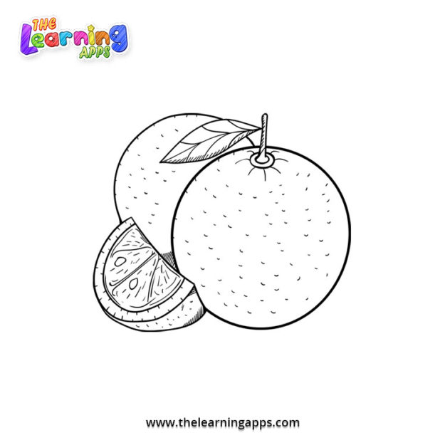 Orange-Coloring-Worksheet