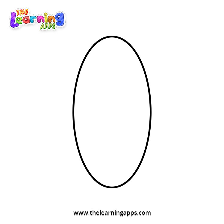 Oval Coloring Pages