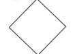 Rhombus Coloring Worksheet