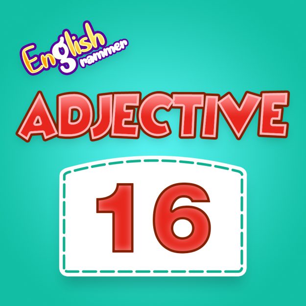 Adjective Quiz 16