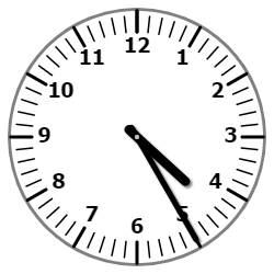 Telling Time Test 06