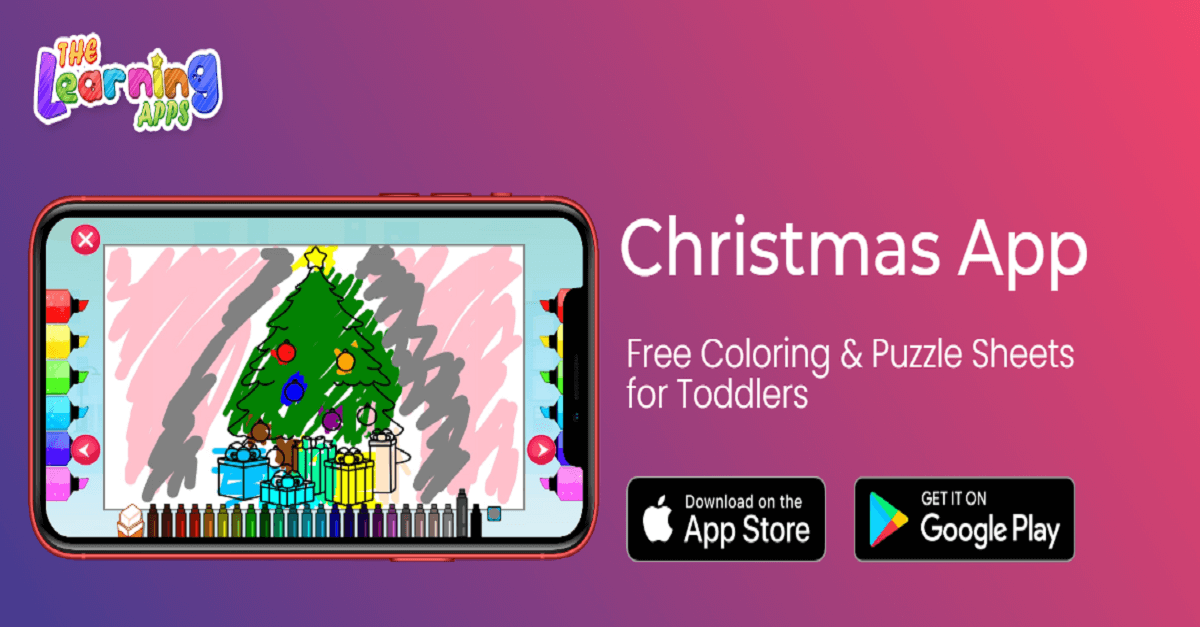 Christmas Coloring Pages and Book app for Kids