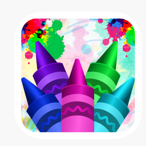 رنگنے والی کتاب رنگ سیکھیں۔