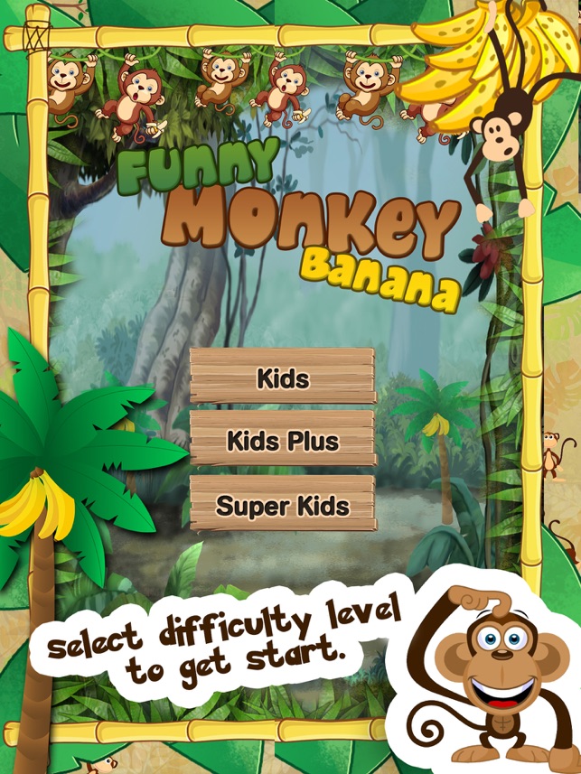 Funny Monkey - The Banana Hunt