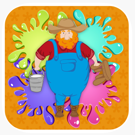 پرانا میکڈونلڈ رنگنے والی کتاب کا آئیکن