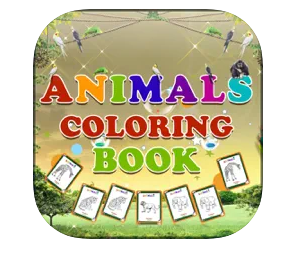 Toddler Animal Coloring Book