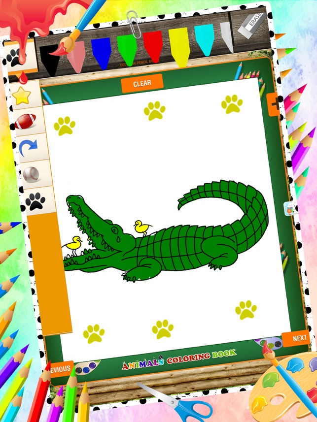 Toddler Animal Coloring Book