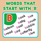 B-letter-word