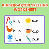 Kindergarten-Rechtschreibung