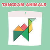 الحيوانات tangram
