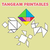 stampabili tangram