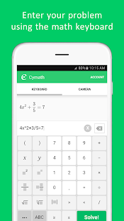 تطبيق Cymath 3