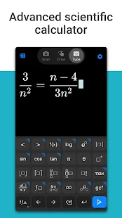 Aplikacija Microsoft Maths Solver 4