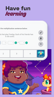 Jeu de mathématiques Prodigy 2