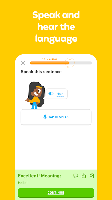 ແອັບ Duolingo ສຳລັບເດັກນ້ອຍ 4