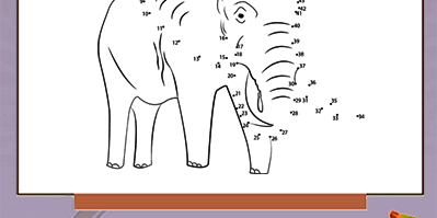 Online Dot to Dot Coloring Pages for Kids - Colouring Games