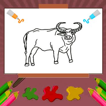 bizon bivol-radni list-za-djecu