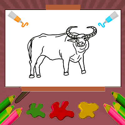 buffalo-worksheet-for-kids