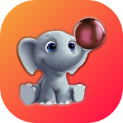 Icona dell'app di apprendimento dell'elefante