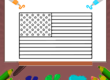 printable flag coloring pages