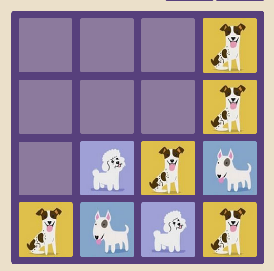 2048 Dogs Online Games