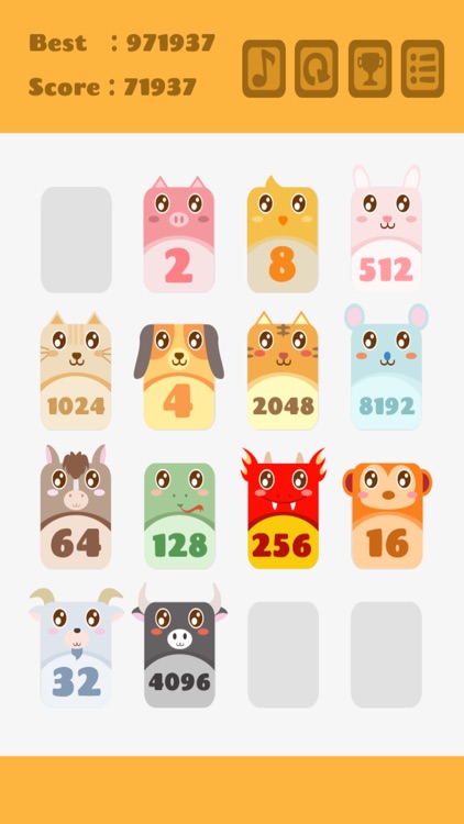 2048 animals
