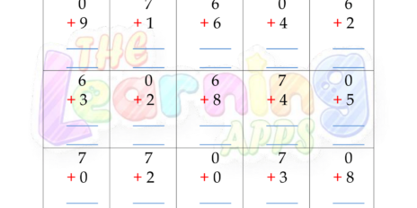 Addition Worksheet 03