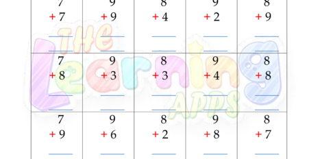Addition Worksheet 04