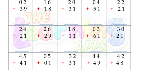 Addition Worksheet 06