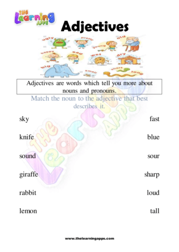 Adjectives Worksheet 04