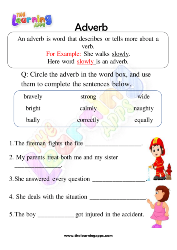 Adverb Worksheet 02