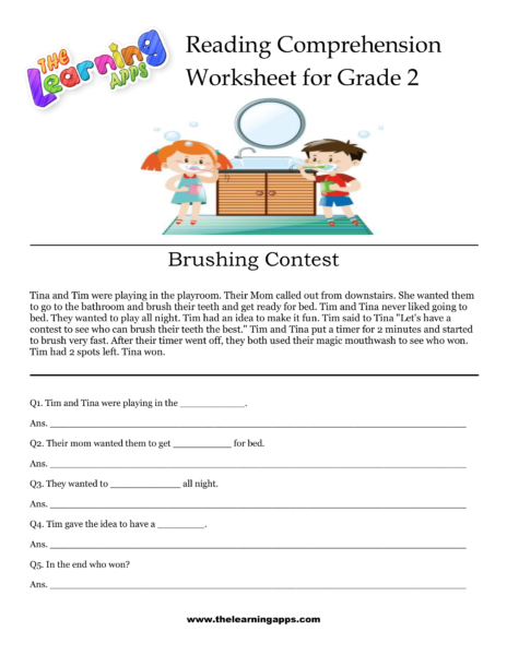 Brushing Contest Comprehension